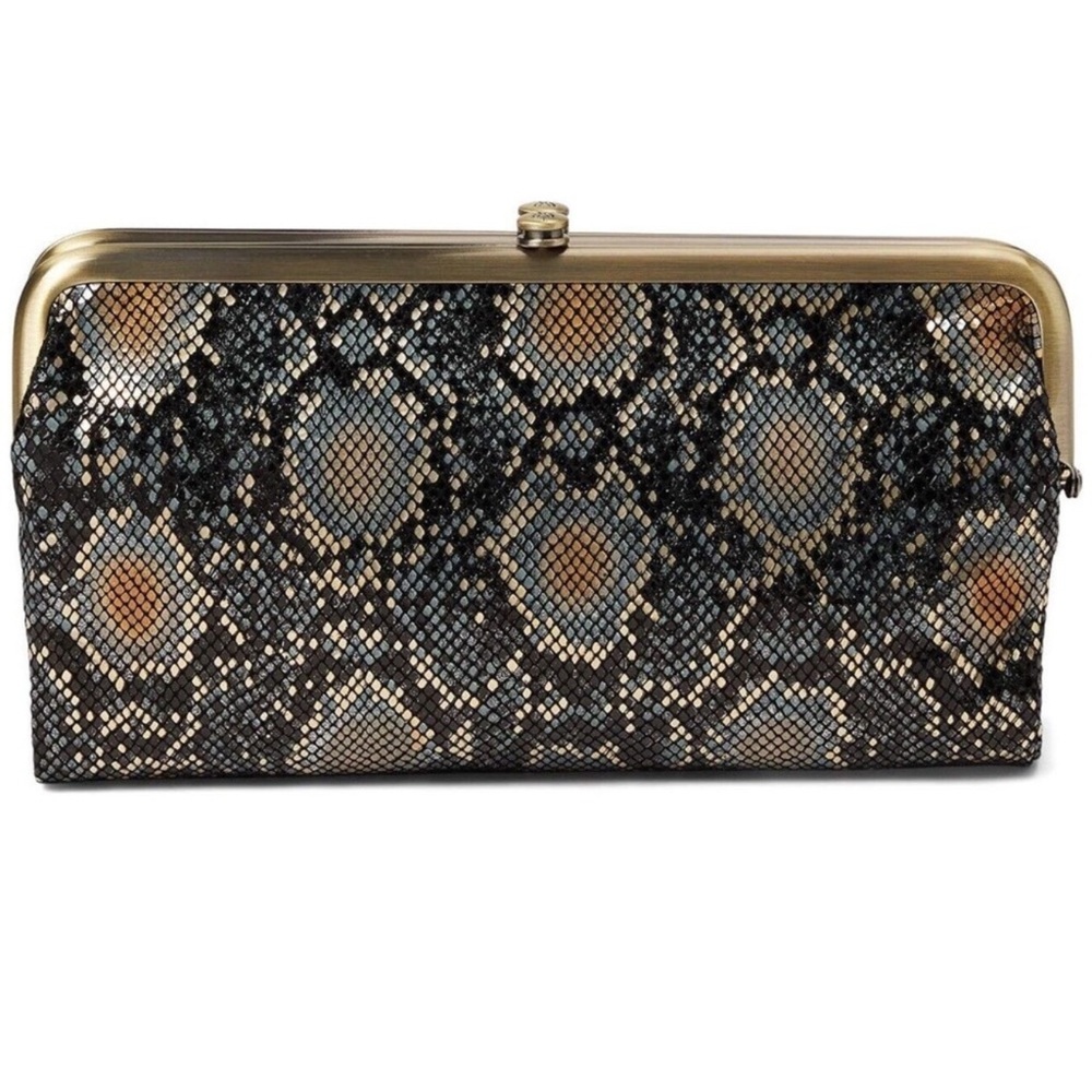 RARE NWT HOBO LAUREN IN HALO SHIMMER WALLET/CLUTCH